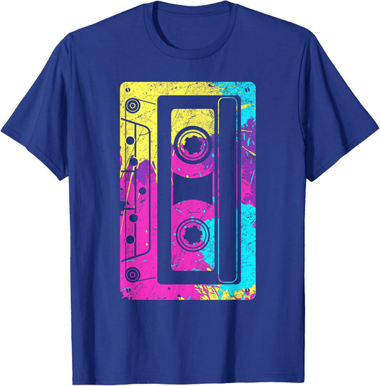 Cassette Tape Mixtape 80s and 90s Costume T-Shirt - T-Shirt | Royal