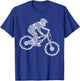 Downhill Mountain Bike Biker MTB Children Boys T-Shirt - T-Shirt | Royal
