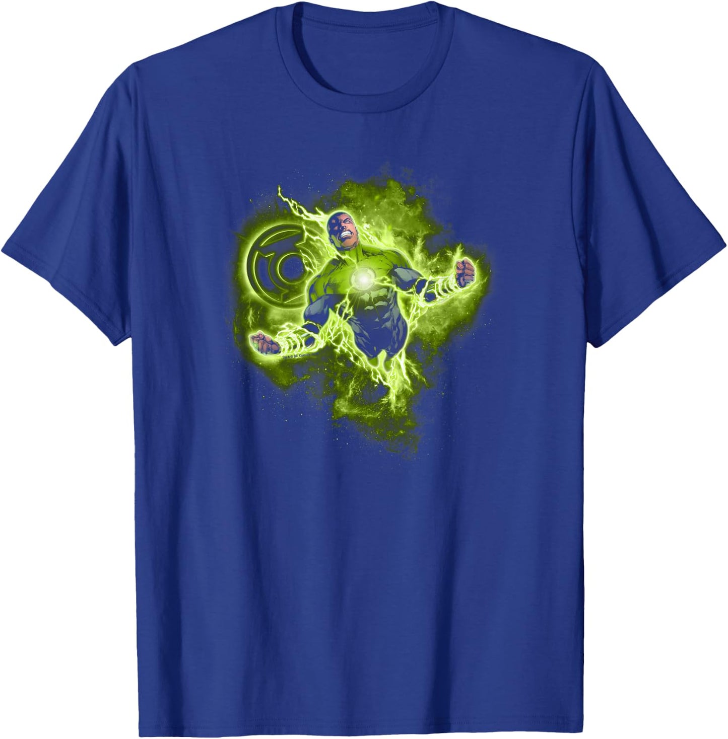 Green Lantern Lantern Nebula T-Shirt - T-Shirt | Royal