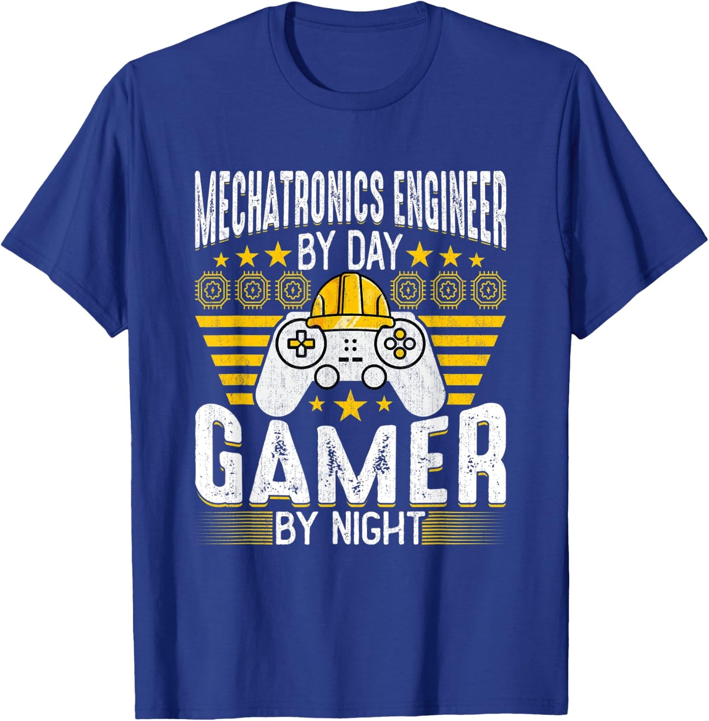 Mechatronics Engineer - Mechatronics Engineering Game Lover T-Shirt - T-Shirt | Royal