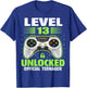 Official Teenager 13th Birthday Level 13 Unlocked T-Shirt - T-Shirt | Royal