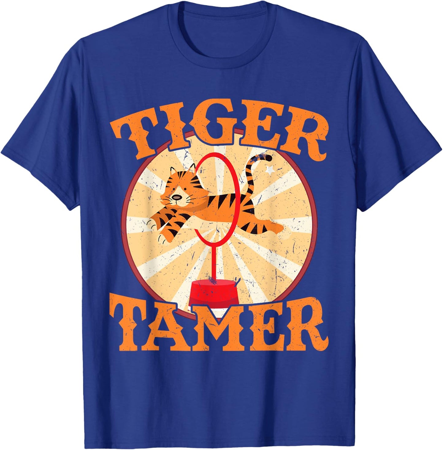 Tiger Tamer - Circus Party Ringmaster T-Shirt - T-Shirt | Royal
