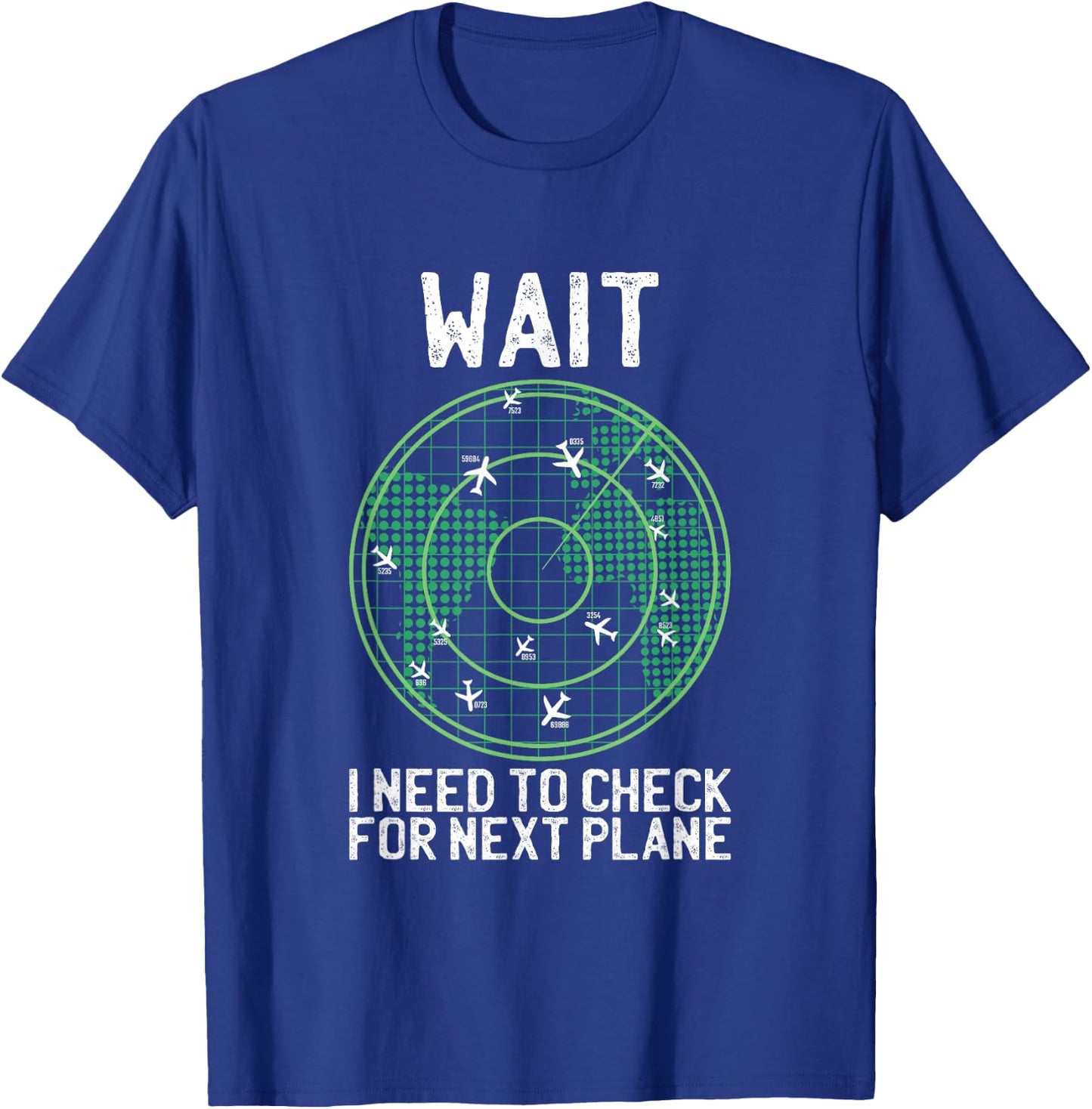 Tarpaulin spotter aeroplane pilot aviation avgeek T-Shirt - T-Shirt | Royal