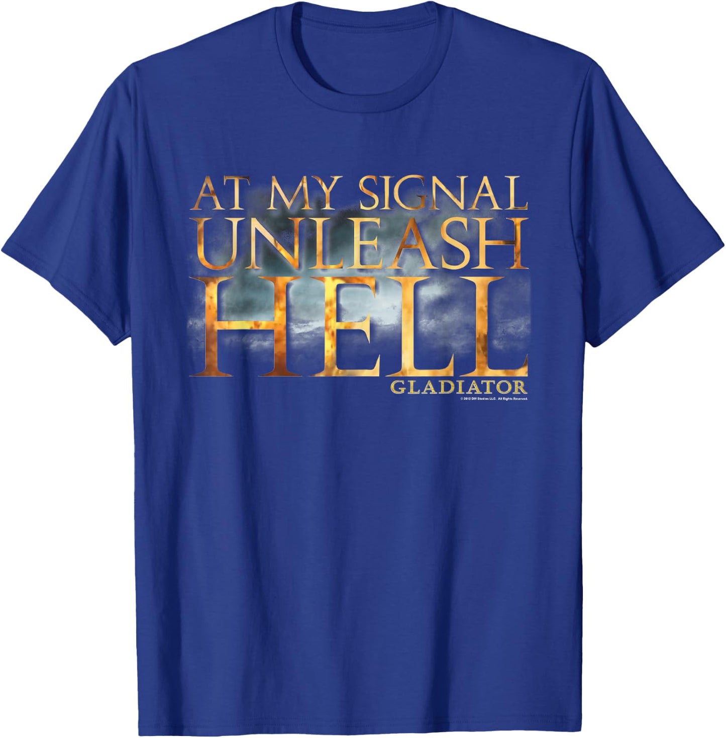 Gladiator Unleash Hell T-Shirt - T-Shirt | Royal