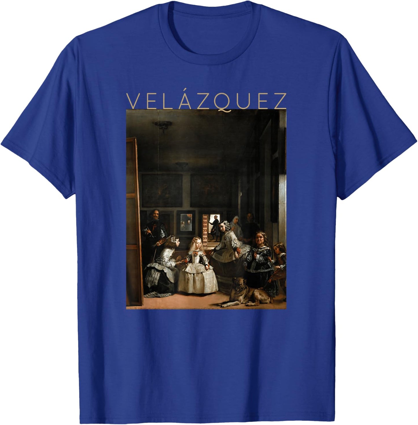 Diego Velázquez - Las Meninas - Art T-Shirt - T-Shirt | Royal