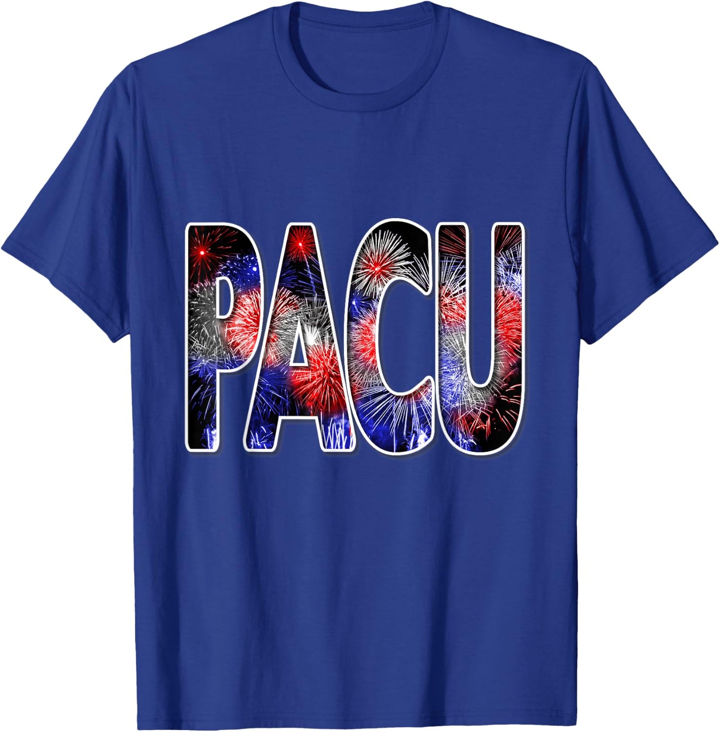 Nurses July 4th Fireworks Patriotic PACU T-Shirt - T-Shirt | Royal