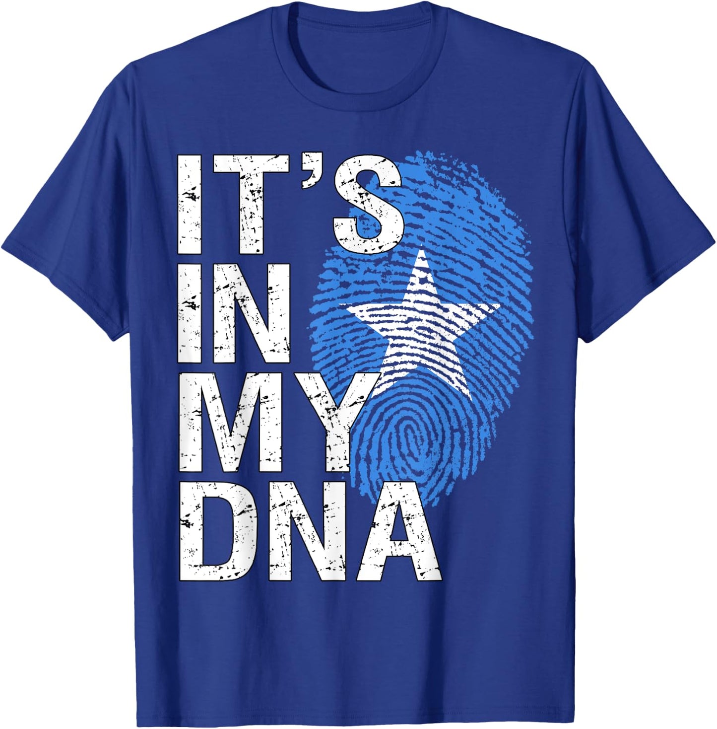 It's In My DNA Somalian Patriot Proud African Somalia Flag T-Shirt - T-Shirt | Royal