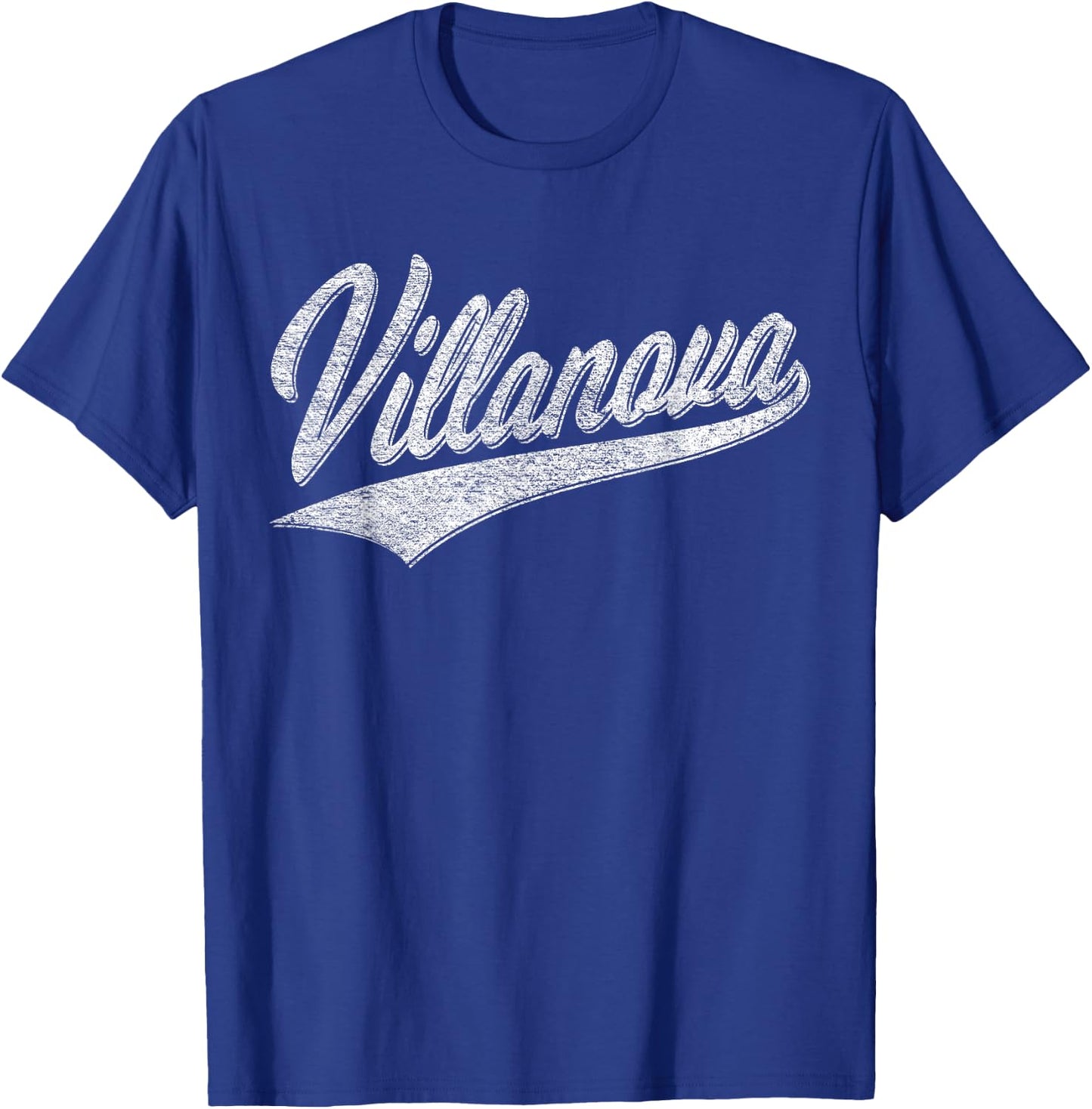 Villanova Pennsylvania Varsity Script Jersey Style T-Shirt - T-Shirt | Royal