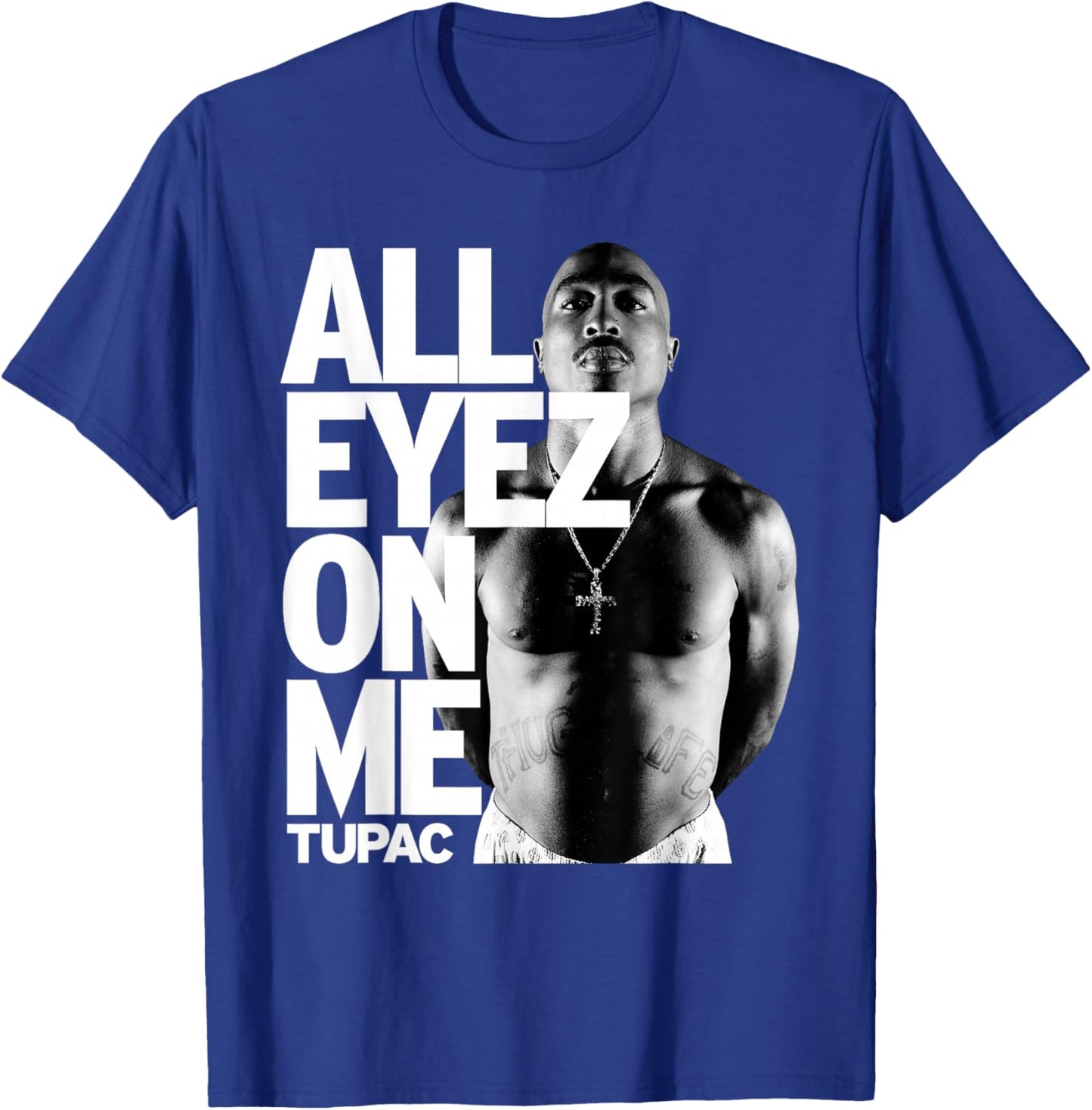 Tupac All Eyez On Me T-Shirt - T-Shirt | Royal