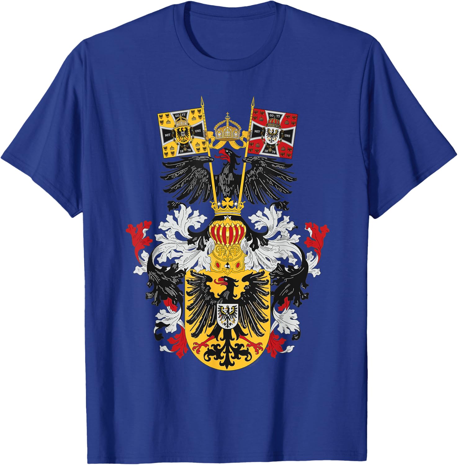 Holy Roman Empire Flag German Eagle Shirt Men Women T-Shirt - T-Shirt | Royal
