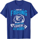 A bad day fishing is better than a good day at work T-Shirt - T-Shirt | Royal