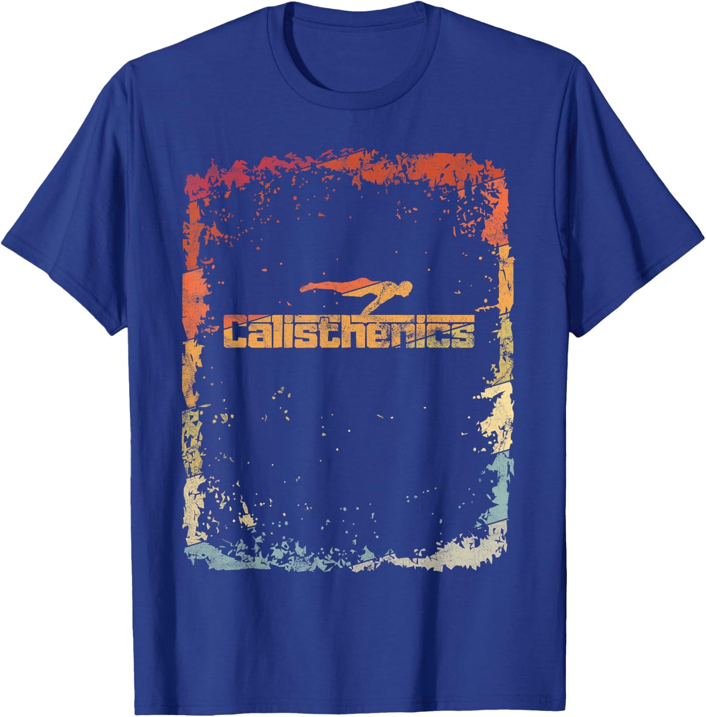 Calisthenics Retro Vintage Gift T-Shirt - T-Shirt | Royal