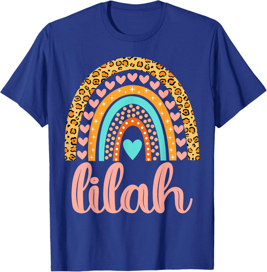 Lilah Lilah Name Birthday Shirt Gift T-Shirt - T-Shirt | Royal