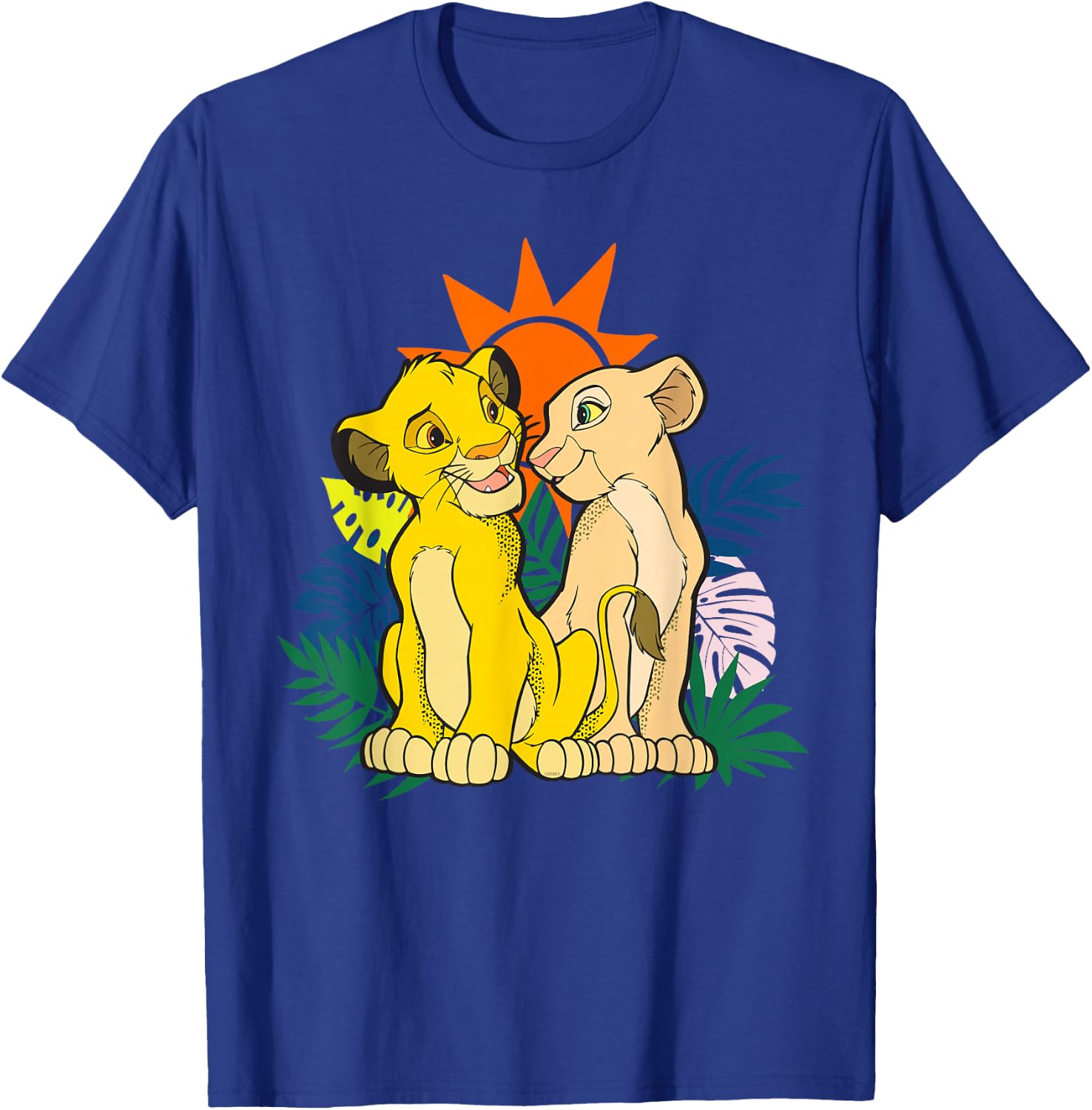 Disney The Lion King Young Simba and Nala T-Shirt - T-Shirt | Royal