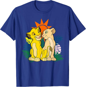 Disney The Lion King Young Simba and Nala T-Shirt - T-Shirt | Royal