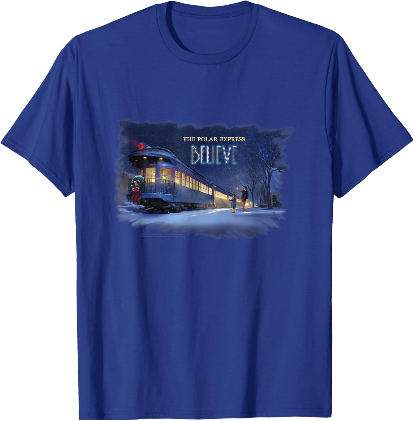 Polar Express Believe T-Shirt - T-Shirt | Royal
