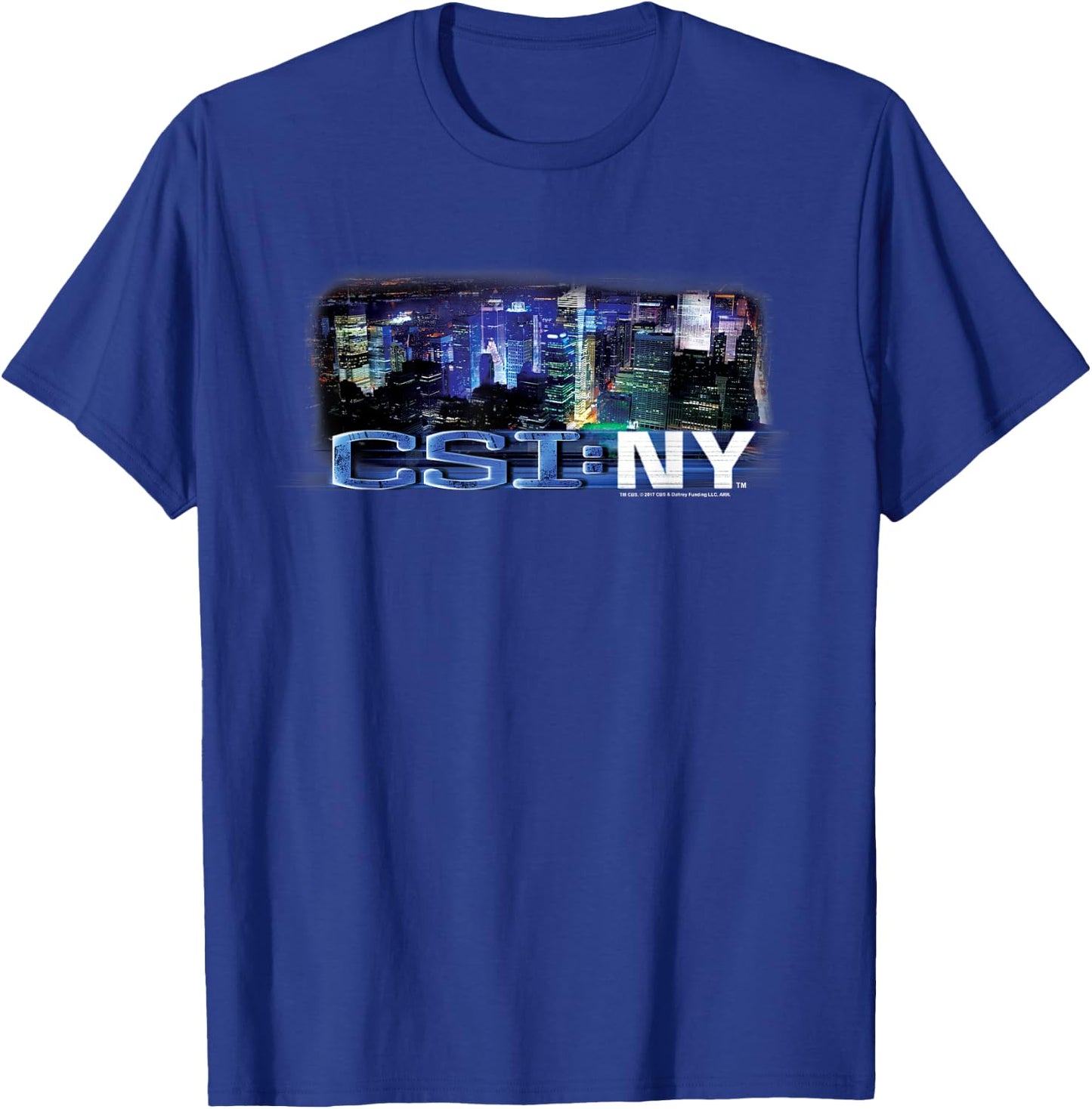 CSI: NY Never Rests T-Shirt - T-Shirt | Royal