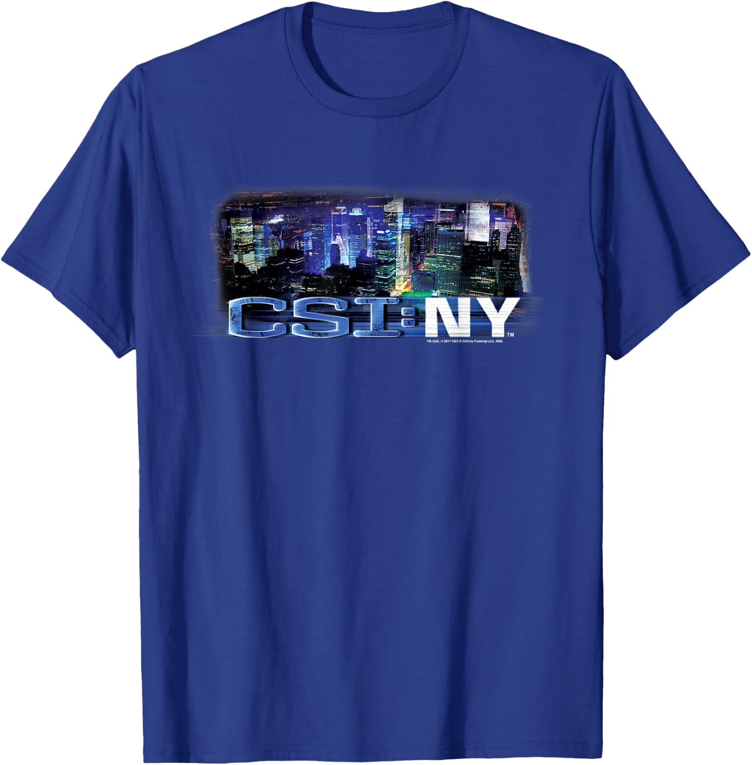 CSI: NY Never Rests T-Shirt - T-Shirt | Royal