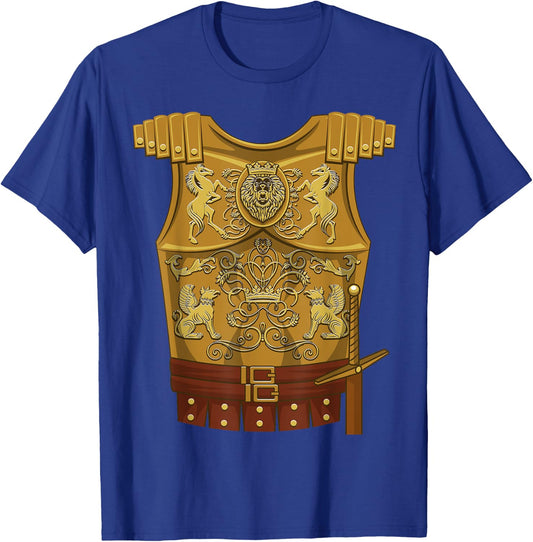 Cool Gladiator Halloween Combat Costume Shirt Fighter Gift T-Shirt - T-Shirt | Royal
