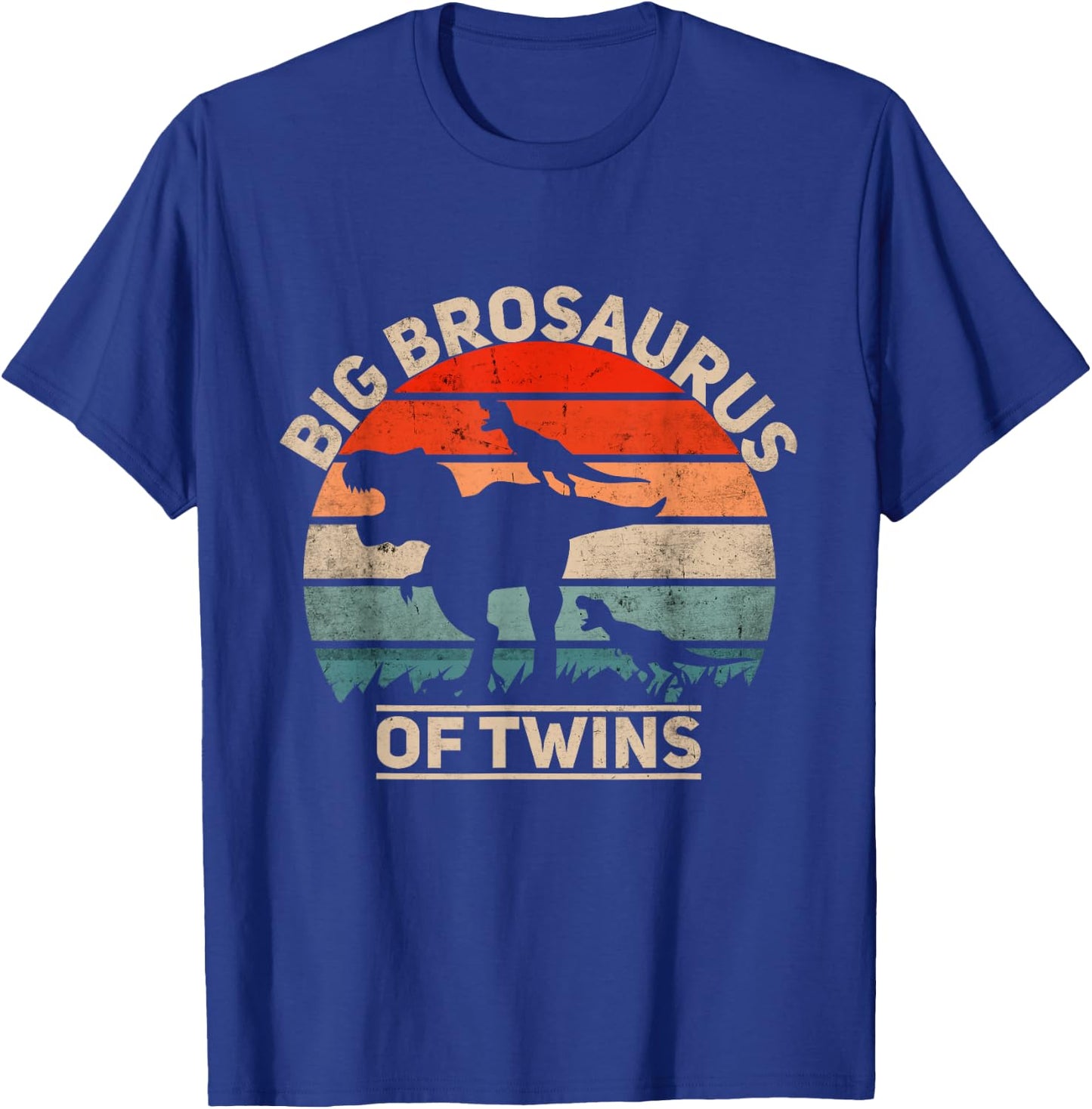 Big Brother of Twins Pregnancy Announcement T-Shirt - T-Shirt | Royal