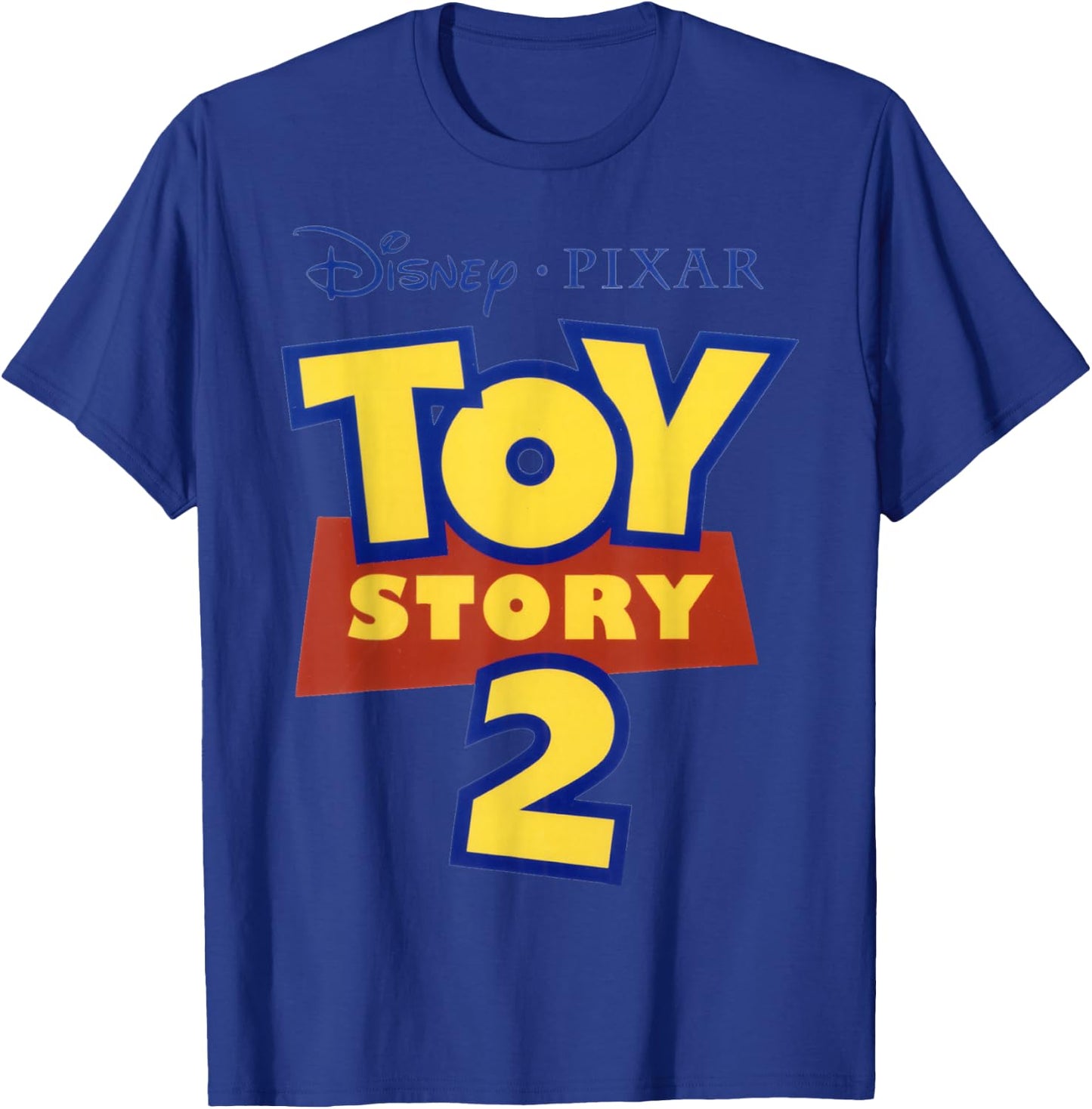 Disney Pixar Toy Story 2 Original Logo T-Shirt - T-Shirt | Royal