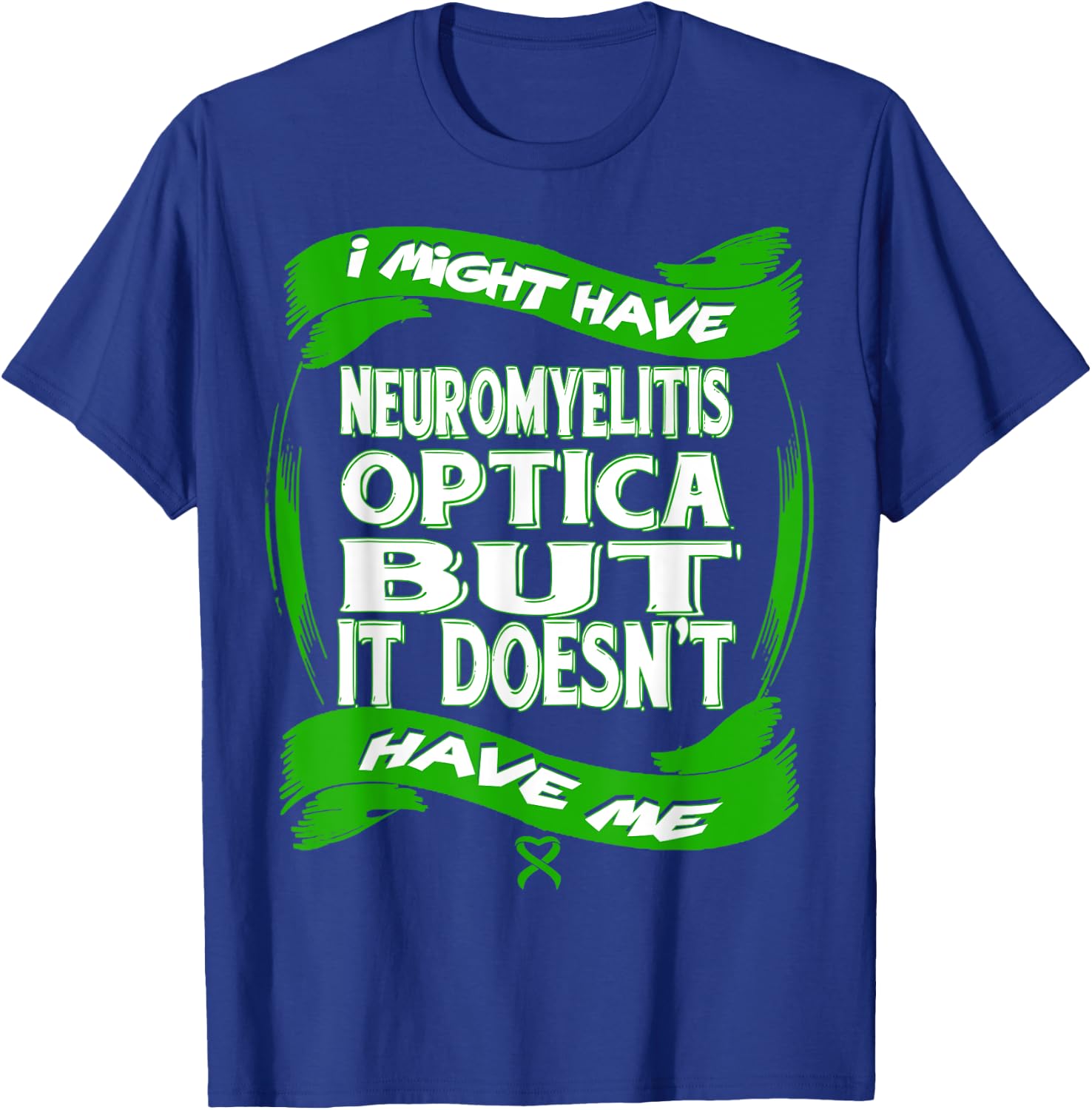 neuromyelitis optica Awareness T-Shirt - T-Shirt | Royal