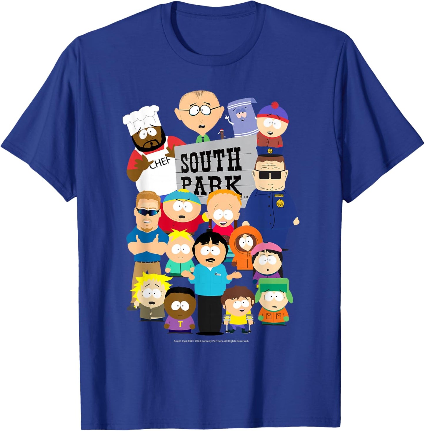 South Park Cast T-Shirt - T-Shirt | Royal