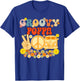 Groovy Poppa Retro Matching Family Baby Shower Father's Day T-Shirt - T-Shirt | Royal