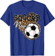 Soccer Nana Leopard Mother's Day T-Shirt - T-Shirt | Royal