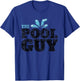 Vintage The Pool Guy Funny Swimming T-Shirt - T-Shirt | Royal