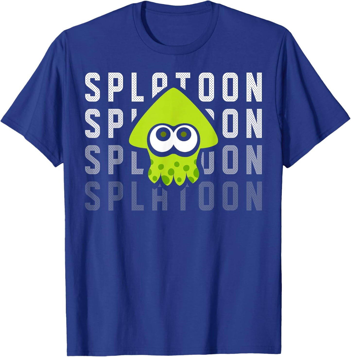 Nintendo Splatoon Gradient Green Squid Graphic T-Shirt - T-Shirt | Royal