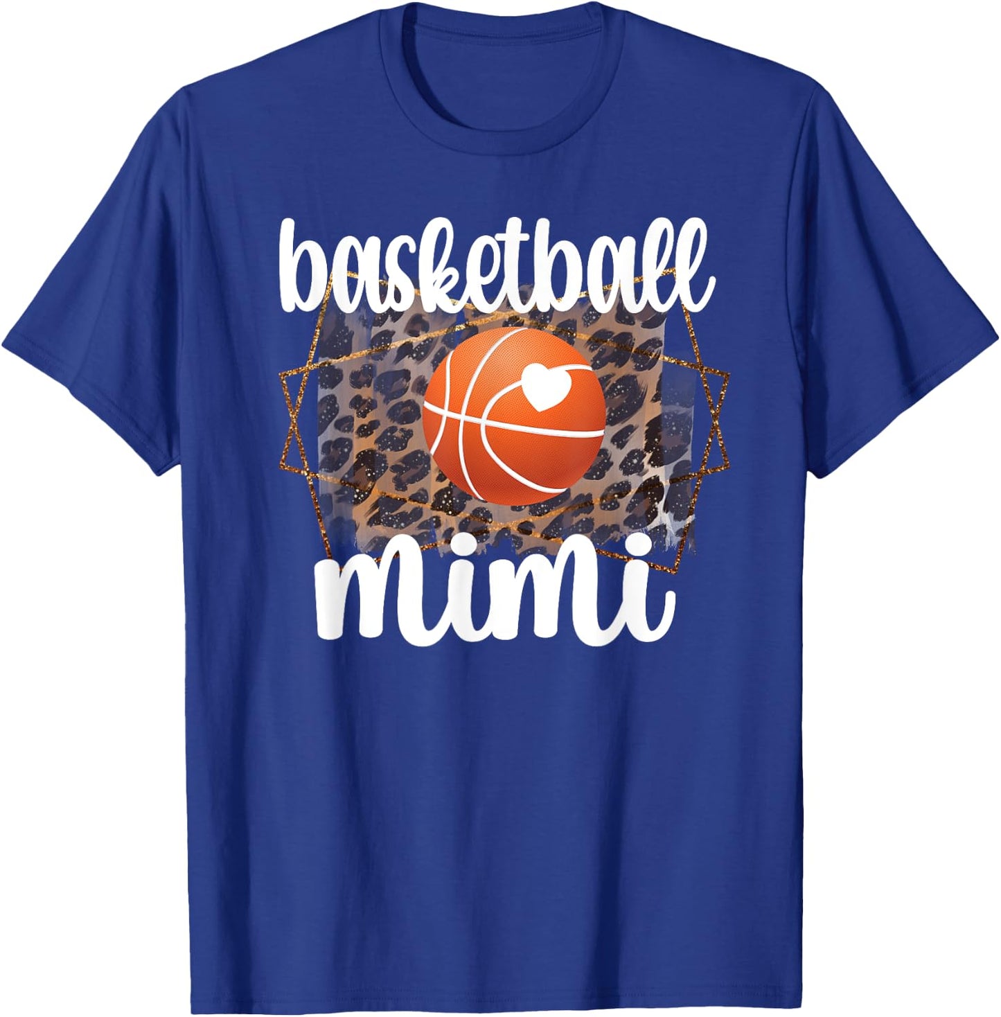 Basketball Mimi Grandma Mimi Of A Basketball Player T-Shirt - T-Shirt | Royal