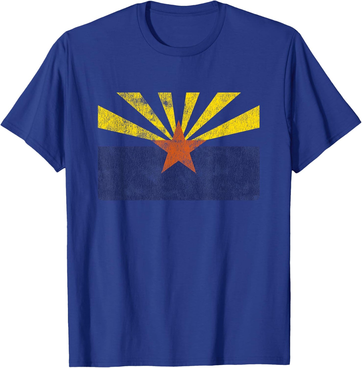 Vintage Arizona Flag AZ T-Shirt - T-Shirt | Royal