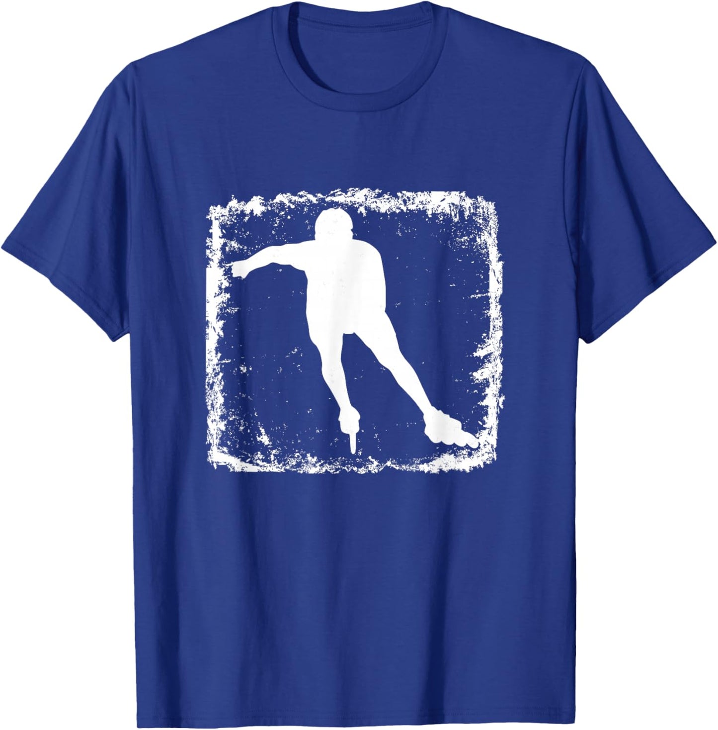 Skate Blades, Roller Blades, Ice Skating, Inline Skating, Gift T-Shirt - T-Shirt | Royal