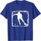 Skate Blades, Roller Blades, Ice Skating, Inline Skating, Gift T-Shirt - T-Shirt | Royal