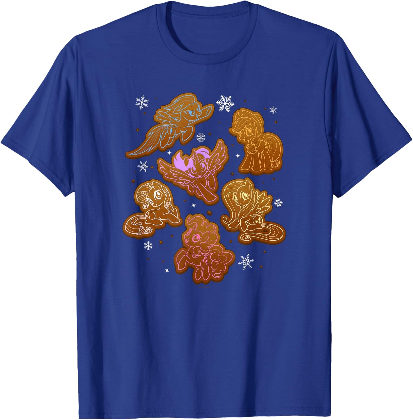 My Little Pony Christmas Gingerbread Cookies Ponies T-Shirt - T-Shirt | Royal