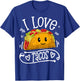I Love Tacos T shirt Women Men Kids Boys Taco Cinco De Mayo T-Shirt - T-Shirt | Royal