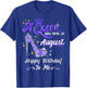 A Queen was Born in August High Heel Birthday Queen August T-Shirt - T-Shirt | Royal