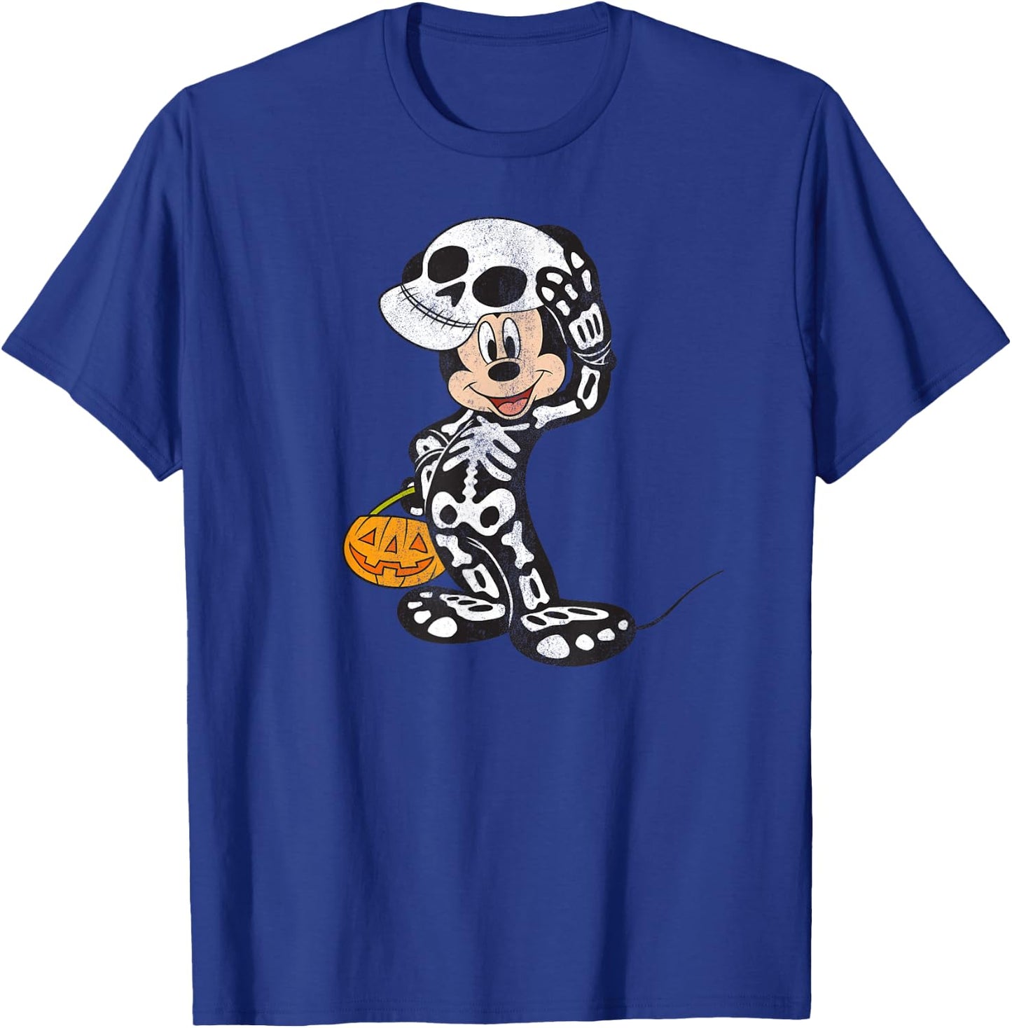 Disney - Halloween Mickey Happy Bones T-Shirt - T-Shirt | Royal