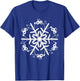 Snowflake Christmas Farmer T-Shirt - T-Shirt | Royal