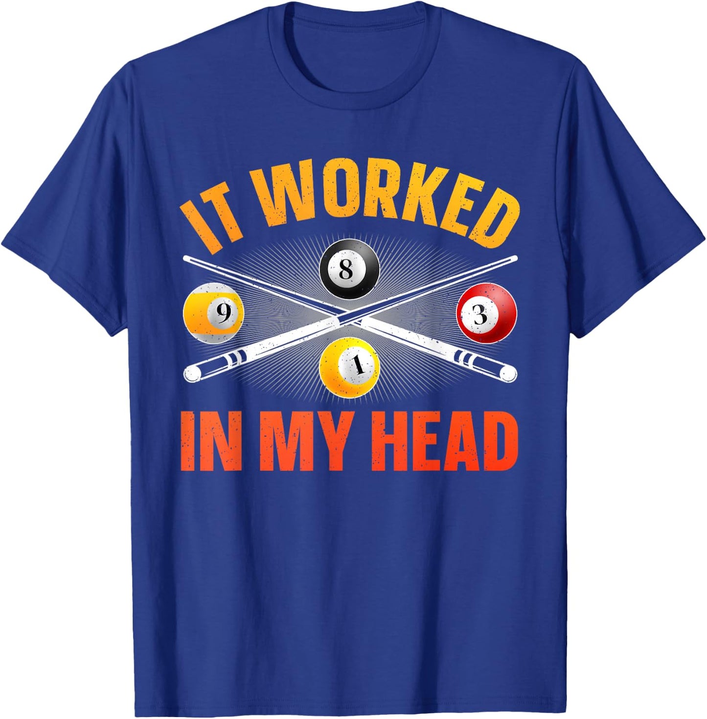 Funny Pool Design Women Billiards Lover Pool Player T-Shirt - T-Shirt | Royal