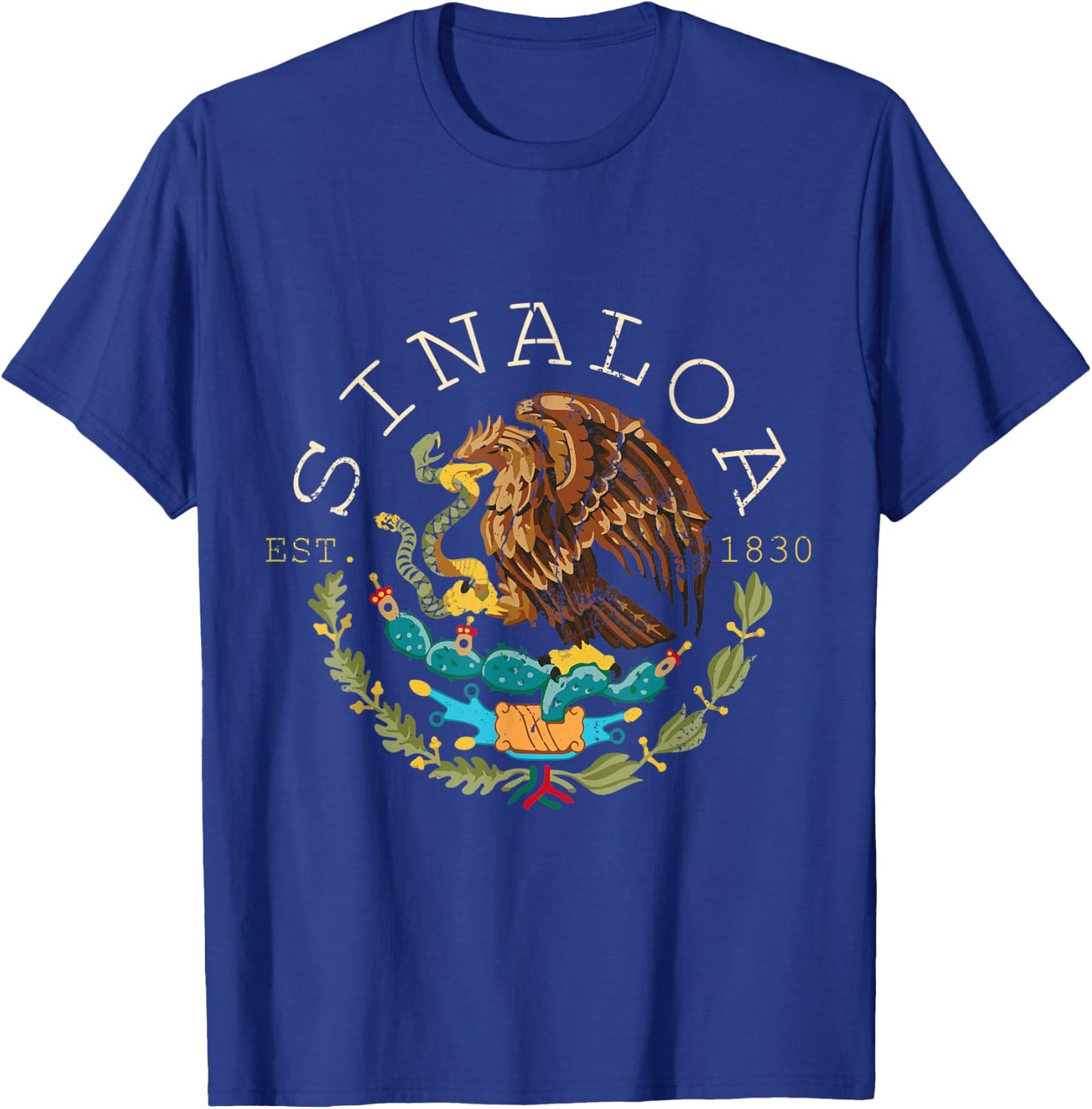 Sinaloa Mexico Mexican Souvenir T-Shirt - T-Shirt | Royal