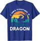 Broken Arm Dragon Shoulder Injury Surgery Recovery Accident T-Shirt - T-Shirt | Royal