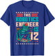 12th Birthday Robot, This Robotics Engineer Is 12 Years Old T-Shirt - T-Shirt | Royal