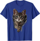 Brown Kitten Staring Cute Cats Shirt Gifts T-Shirt - T-Shirt | Royal