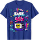 Men's Women's Kids Vintage Retro Back To 90's Graphic Design T-Shirt - T-Shirt | Royal