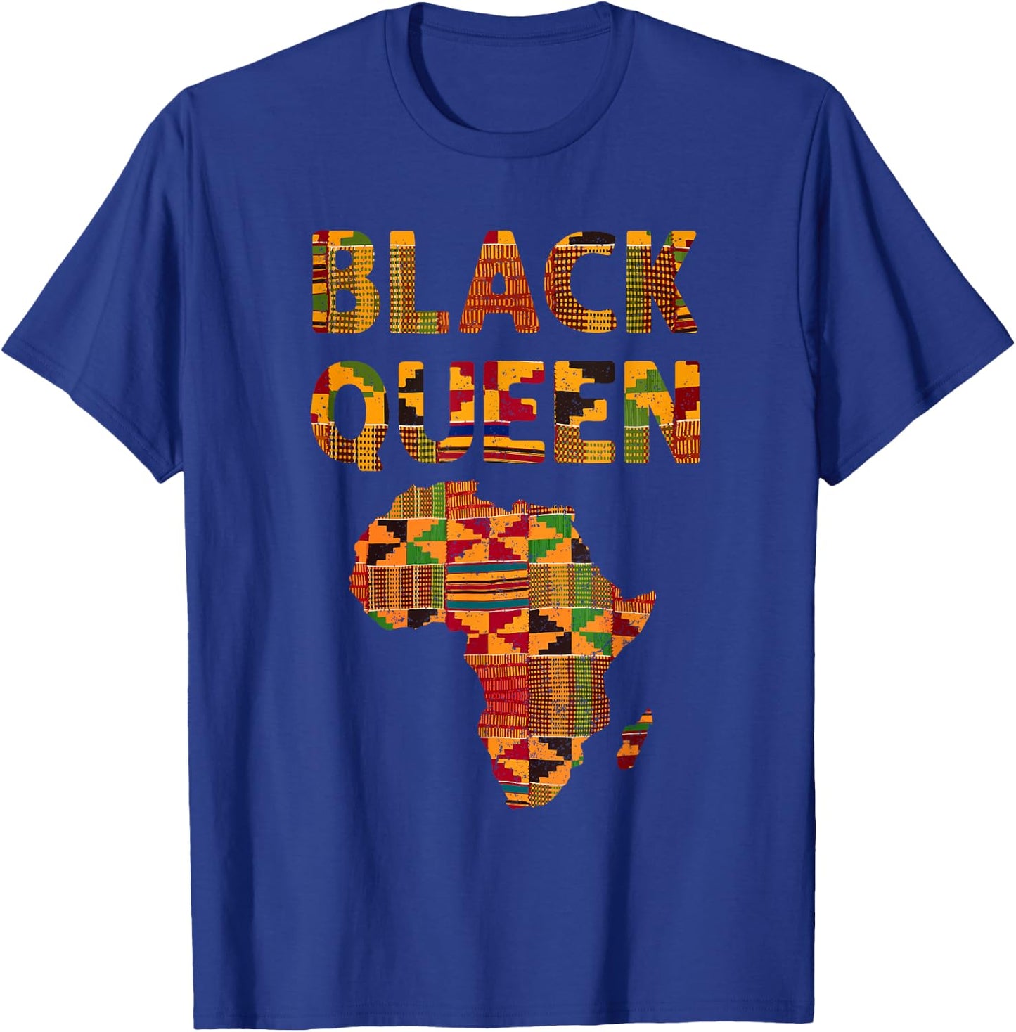 Cool Africa Art Girl Kids African Map Africa Lover T-Shirt - T-Shirt | Royal