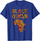 Cool Africa Art Girl Kids African Map Africa Lover T-Shirt - T-Shirt | Royal