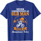 Mountain Bike Downhill Vintage MTB Downhill Funny Gift T-Shirt - T-Shirt | Royal