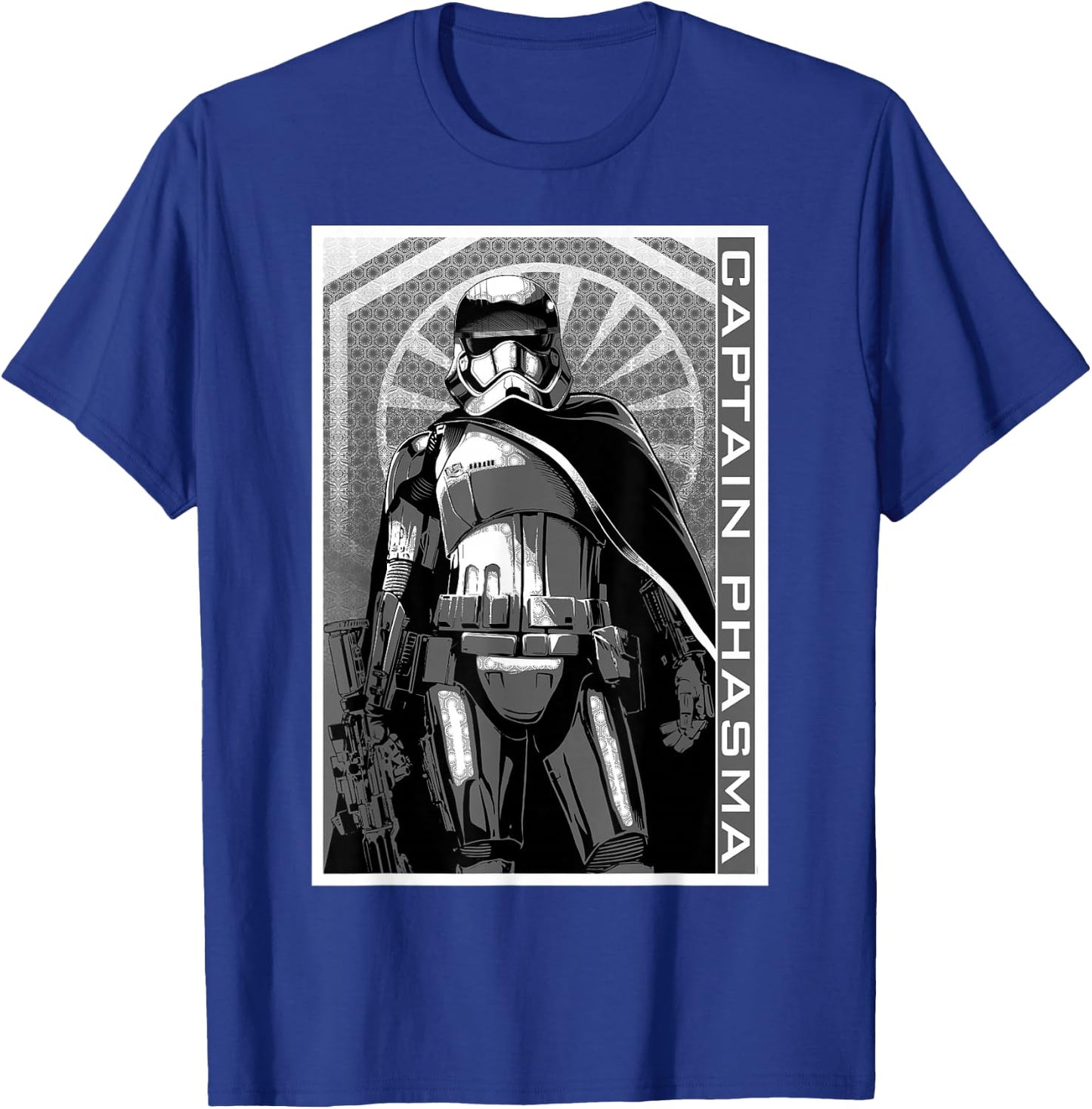 Star Wars Captain Phasma Portrait T-Shirt - T-Shirt | Royal